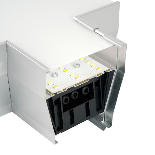 Светильник коннектор Feron AL4036X 6W 660Lm 3000К-4000К-6400K, X-образный, с ручным переключением режимов, серебро, 160*160*70мм возмож. соедин. в линию,серия RetailRay Светильник коннектор Feron AL4036X 6W 660Lm 3000К-4000К-6400K, X-образный, с ручным переключением режимов, серебро, 160*160*70мм возмож. соедин. в линию,серия RetailRay
