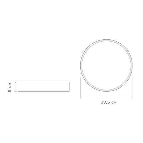 Светильник светодиодный декоративный PPB Scandic-R 36Вт 4000К IP20 настенно-потолочный WH/W JazzWay 5036956 Светильник светодиодный декоративный PPB Scandic-R 36Вт 4000К IP20 настенно-потолочный WH/W JazzWay 5036956