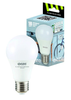 Лампа светодиодная FLL-A60 18Вт E27 5000К 230В 50Гц ФАZА 5038417