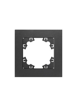 Рамка 1-м Афина графит Universal A0053-Gr