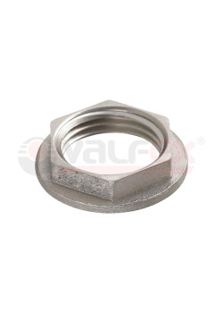 Контргайка никелированная ВР 1 1/2дюйм (120/10) К VALFEX VF.655.N.112