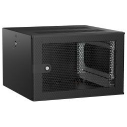 ITK UNITBOX W Шкаф настенный 6U 600х600мм дверь перфорированная черный