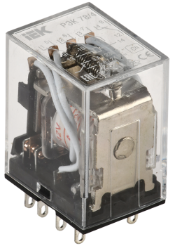 Реле РЭК78/4 с индикацией 3А 12В AC IEK