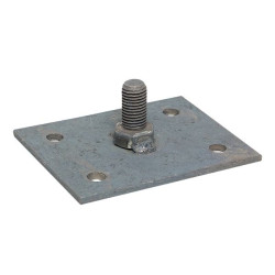 Пластина монтажная 120x120мм М16 EKF