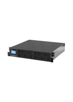 Онлайн ИБП ДКС серии Смолл Рэкмаунт (Small Rackmount), 3000 ВА/3000 Вт,1/1, 8xIEC C13, 1хIEC C19, EPO, USB, RS-232, Rack 2U, з/у 1А, 6x9Ач