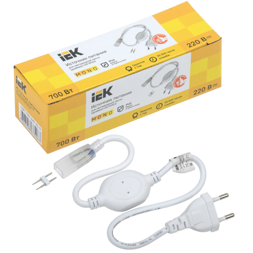 Драйвер LED ИПСН 700Вт 220В 12мм MONO IP65 IEK Драйвер LED ИПСН 700Вт 220В 12мм MONO IP65 IEK