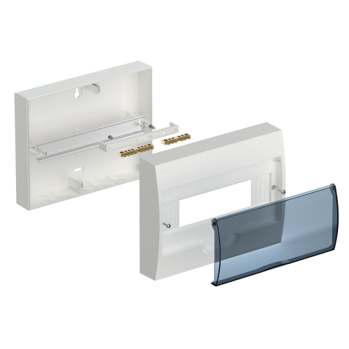 KREPTA 3 Корпус пластиковый ЩРН-П-12 IP41 белый IEK