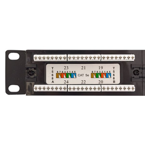 Патч-панель TERACOM PRO 19'' Cat.5E 1U неэкран. UTP 24 порта RJ-45 Dual IDC Патч-панель TERACOM PRO 19'' Cat.5E 1U неэкран. UTP 24 порта RJ-45 Dual IDC