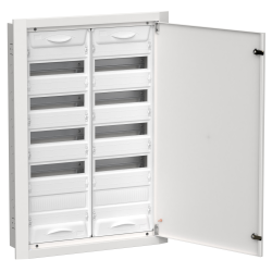 TITAN 5 Корпус металлический ЩРв-120 (2х60) 880х625х130мм IP31 белый (одна дверь) IEK