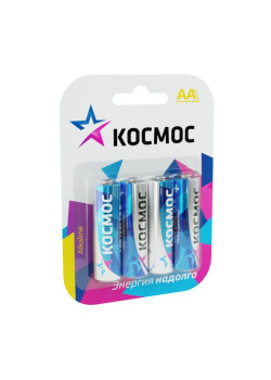 Элемент питания алкалиновый AA/LR6 BP-4 (блист.4шт) КОСМОС KOCLR64BL_classic