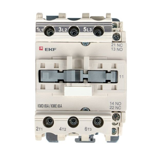 Контактор КМЭ-3 65А 1NO+1NC 24В AC EKF