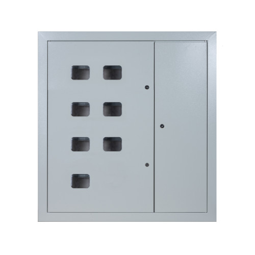 Корпус щита этажного 7 кв. модификация3 Народный (1010х950х160), ниша 920х860х140 Корпус щита этажного 7 кв. модификация3 Народный (1010х950х160), ниша 920х860х140