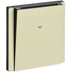 FORTE&PIANO Выключатель карточный 30А FP843M металл слоновая кость IEK