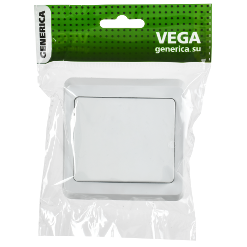 VEGA Выключатель 1-клавишный 10А ВС10-1-0-ВБ белый GENERICA VEGA Выключатель 1-клавишный 10А ВС10-1-0-ВБ белый GENERICA
