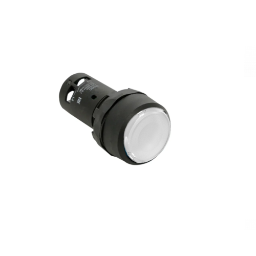 Кнопка с фиксацией с подсветкой OptiSignal Compact D22 C7-PHL-M110 белая 1НО 230 В AC XB7NJ01M1