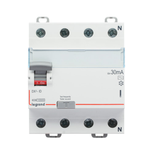 ВДТ DX3 4П 25А AC 500мА N спр. ВДТ DX3 4П 25А AC 500мА N спр.