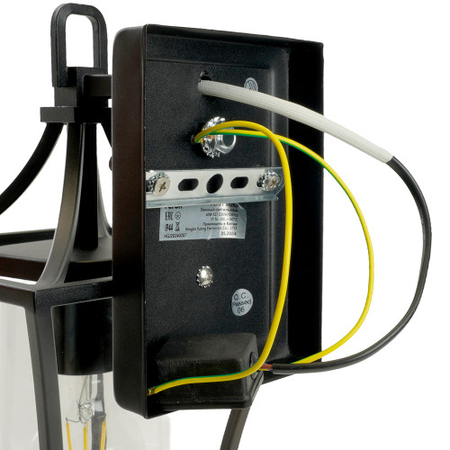 Светильник садово-парковый Feron PL731 на стену вниз 60W E27 230V, черный Светильник садово-парковый Feron PL731 на стену вниз 60W E27 230V, черный