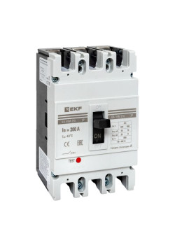 ВА-99М 250/200А 3P 10In 35кА с термомагнитным расцепителем EKF