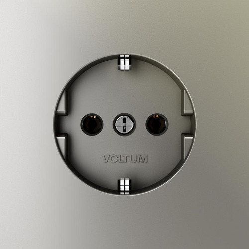 Розетка 1-м СП S70 16А с заземл. механизм шелк Voltum VLS040104 Розетка 1-м СП S70 16А с заземл. механизм шелк Voltum VLS040104