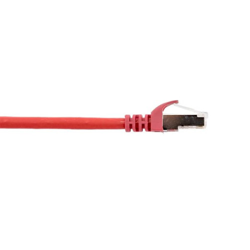 Патч-корд TERACOM CS Cat.6A экран. S/FTP LSZH красный (3,0м)