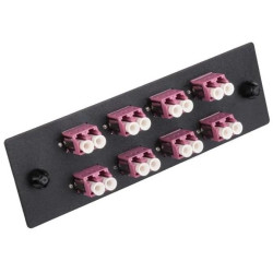 Панель LanmasterLAN-APM-8X2LC/OM4 1U 8xLC дупл. 50/125 OM4