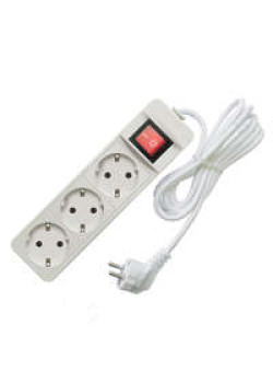 Удлинитель 3х10м с заземл. 10А IP20 2.2кВт ПВС с выкл. Союз 481S-7310