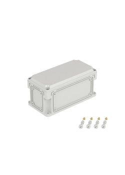 Корпус RAM box без МП 300х150х146 мм, с фланцами, непрозрачная крышка высотой 21 мм, IP66/IP67