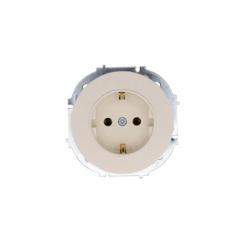 Розетка 1-м OSEN IP20 16А с заземл. ПБТ механизм сл. кость LEZARD 743-9088-122B