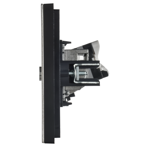 FORTE&PIANO Розетка двойная TV+RJ45 кат.5E FP736M металл никель IEK FORTE&PIANO Розетка двойная TV+RJ45 кат.5E FP736M металл никель IEK