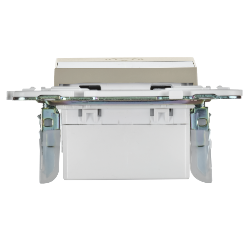SKANDY Кнопка звонка с индикацией для отелей 10А SK-V17B бежевый IEK