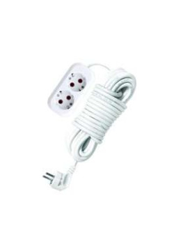 Удлинитель 2х10м с заземл. 10А IP20 У10-553 ПВС 3х1 UNIVersal 553-10