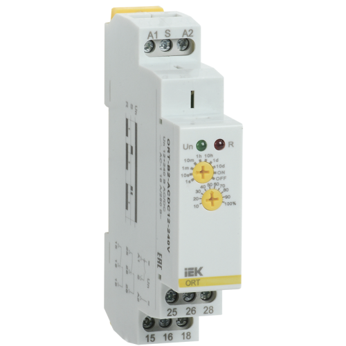 Реле задержки выключения ORT 2 контакта 12-240В AC/DC IEK