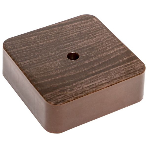 Коробка разветвительная КМР-030-030кг (75x75x26) с клеммником тёмн. дер. EKF Коробка разветвительная КМР-030-030кг (75x75x26) с клеммником тёмн. дер. EKF
