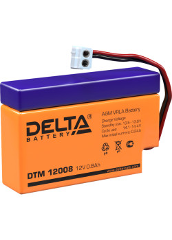 Delta DTM 12008 (12V / 0.8Ah)