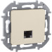 INSPIRIA Розетка компьютерная RJ45 категория 5Е UTP слоновая кость