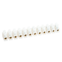 LD225-3A Зажим винтовой изолированный 450В, 3А, 12 пар, полиамид DIY