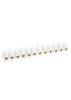 LD225-3A Зажим винтовой изолированный 450В, 3А, 12 пар, полиамид DIY