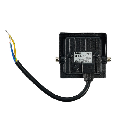 Светодиодный прожектор SAFFIT SFL90-10 IP65 10W 6400K черный Светодиодный прожектор SAFFIT SFL90-10 IP65 10W 6400K черный