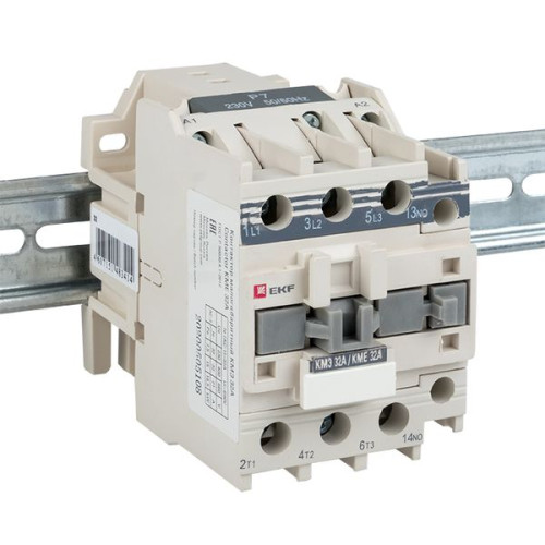 Контактор КМЭ-2 32А 1NO 400В AC EKF Контактор КМЭ-2 32А 1NO 400В AC EKF
