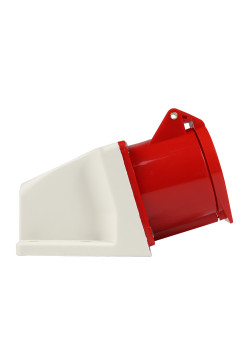 Розетка для монтажа на поверхность 125-32А-6h-380AC-3P+PE+N-IP44