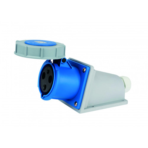 Розетка стационарная РС-103 133W 2Р+РЕ 63А 220В IP67