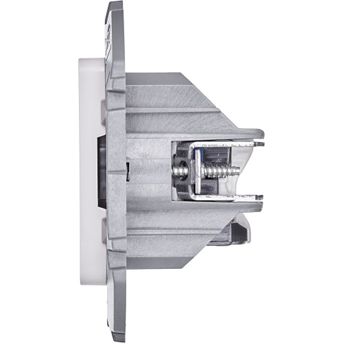 INSPIRIA Розетка компьютерная двойная RJ45 категория 6 UTP белый INSPIRIA Розетка компьютерная двойная RJ45 категория 6 UTP белый