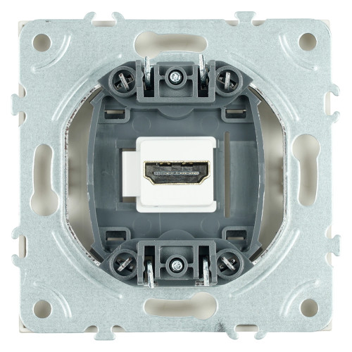 Розетка HDMI 2.0 Type A (механизм), STEKKER, серия Эмили, RST00-5118-08, кашемир, soft touch Розетка HDMI 2.0 Type A (механизм), STEKKER, серия Эмили, RST00-5118-08, кашемир, soft touch