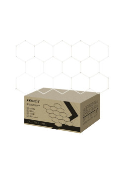 Светильник светодиодный ДБО-HEXAGON 14С-57065 570Вт 6500К 230В 4027х2325мм 14 сот 0.5м шнур с вилкой NEOX 4690612066653