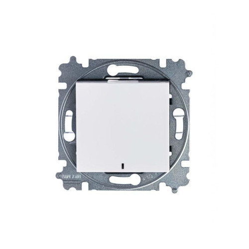 Выключатель 1-кл. СП Levit IP20 с подсветкой бел./дым. черн. ABB 2CHH590146A6062 Выключатель 1-кл. СП Levit IP20 с подсветкой бел./дым. черн. ABB 2CHH590146A6062