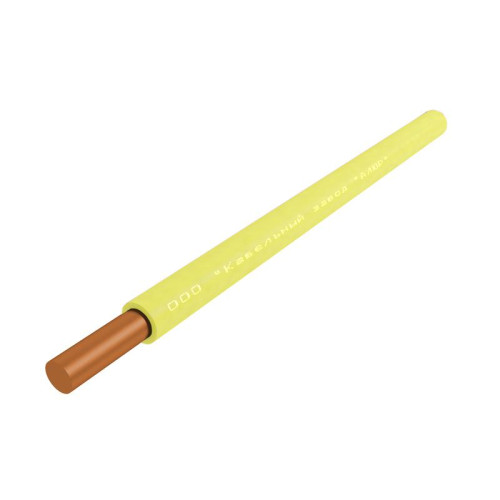 Провод ПуВ 1х10 Ж (бухта) (м) АЛЮР 00-00010363
