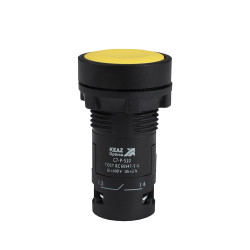 Кнопка OptiSignal Compact D22 C7-P-510 желтая 1НО XB7NA51