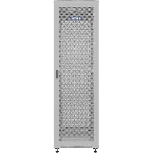Шкаф серверный NTSS Премиум (NTSS-R42U60100PD/PD) напольный 42U 600x1000мм пер.дв.перфор. задн.дв.перфор. 900кг серый 910мм 87.2кг 1987мм IP20 сталь