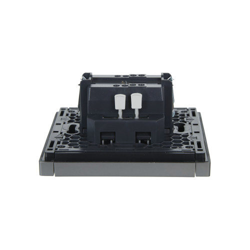 FORTE&PIANO Выключатель 1-клавишный с индикацией 10А FP502 сталь IEK FORTE&PIANO Выключатель 1-клавишный с индикацией 10А FP502 сталь IEK