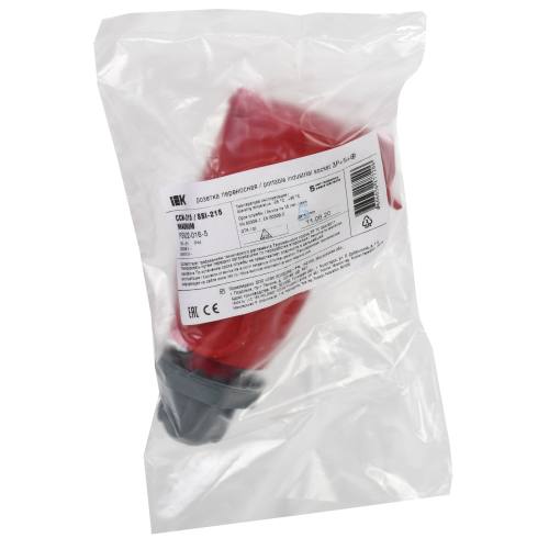 MAGNUM Розетка переносная ССИ-215 16А-6ч/200/346-240/415В 3P+PE+N IP44 IEK MAGNUM Розетка переносная ССИ-215 16А-6ч/200/346-240/415В 3P+PE+N IP44 IEK